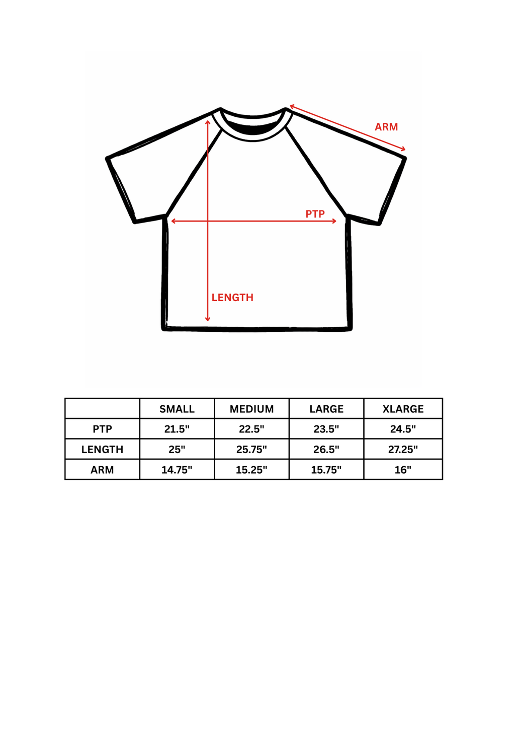 Red Dugout Tee